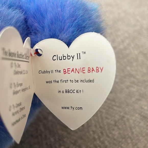 Ty Beanie Buddy Clubby ll. NWT - Picture 11 of 15